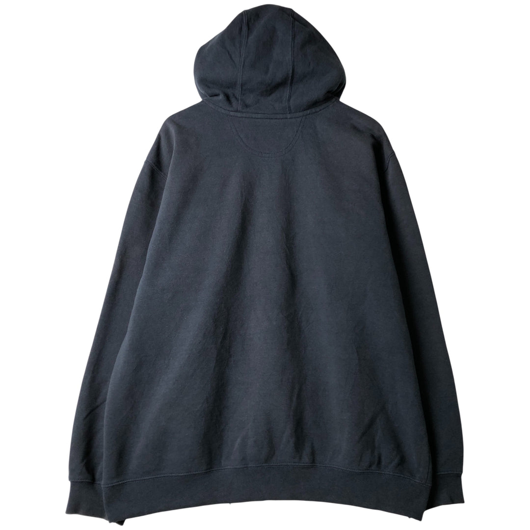 Carhartt ORIGINAL FIT sweatshirt pullover hoodie, men's XL size cotton navy blue type Vintage Second Hand