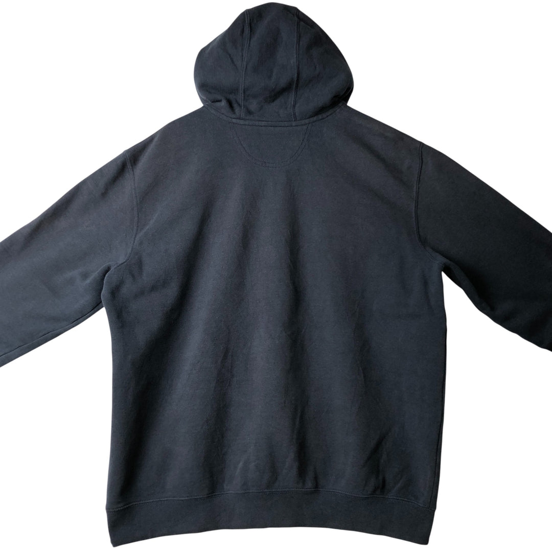 Carhartt ORIGINAL FIT sweatshirt pullover hoodie, men's XL size cotton navy blue type Vintage Second Hand