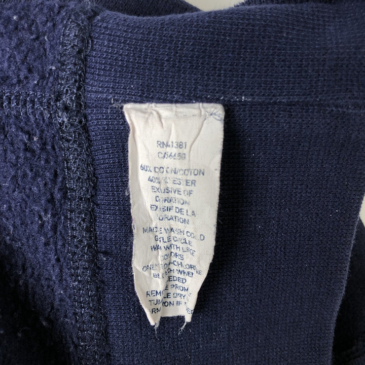 Ralph Lauren POLO RALPH LAUREN PERFORMANCE pullover sweatshirt, men's size L cotton navy blue type Vintage Second Hand