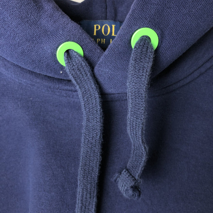 Ralph Lauren POLO RALPH LAUREN PERFORMANCE pullover sweatshirt, men's size L cotton navy blue type Vintage Second Hand