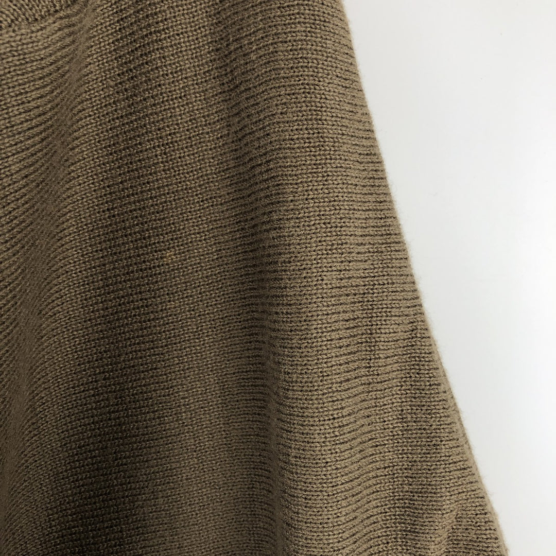 Craft and Barrow long-sleeved polo shirt, men's size XL cotton Khaki type sage green Vintage Second Hand