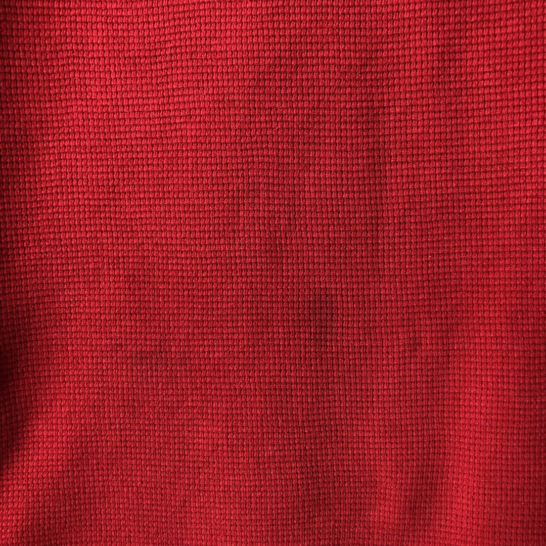 Ralph Lauren POLO RALPH LAUREN SLEEPWEAR Thermal Long T-Shirt, Men's Size Medium cotton red type Vintage Second Hand