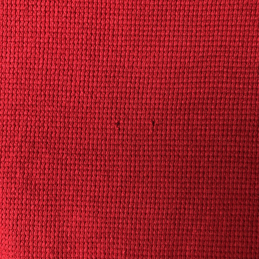 Ralph Lauren POLO RALPH LAUREN SLEEPWEAR Thermal Long T-Shirt, Men's Size Medium cotton red type Vintage Second Hand