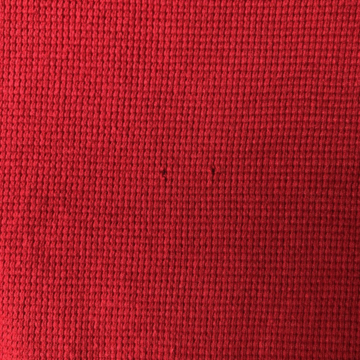 Ralph Lauren POLO RALPH LAUREN SLEEPWEAR Thermal Long T-Shirt, Men's Size Medium cotton red type Vintage Second Hand