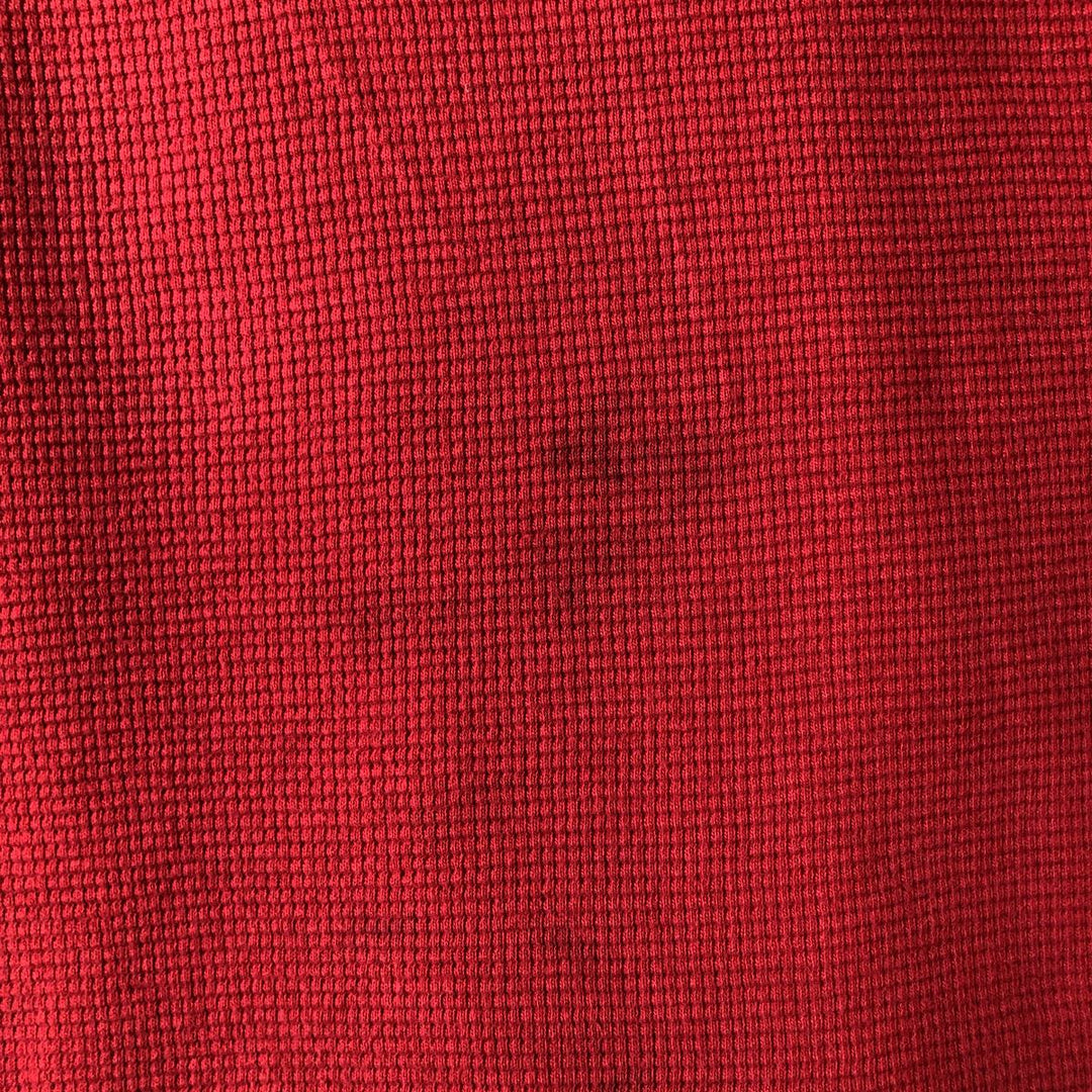 Ralph Lauren POLO RALPH LAUREN SLEEPWEAR Thermal Long T-Shirt, Men's Size Medium cotton red type Vintage Second Hand