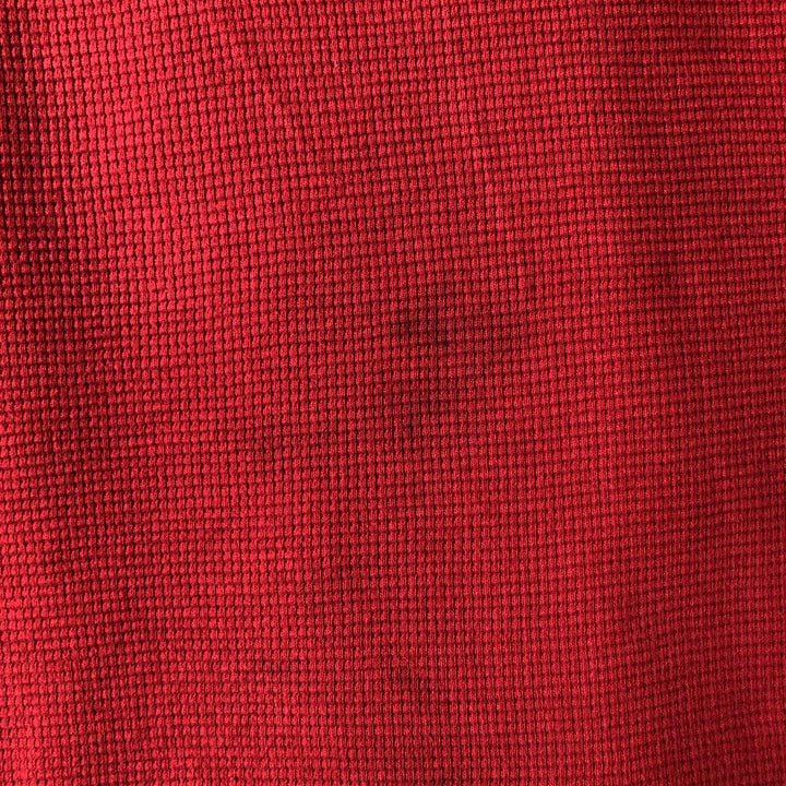 Ralph Lauren POLO RALPH LAUREN SLEEPWEAR Thermal Long T-Shirt, Men's Size Medium cotton red type Vintage Second Hand