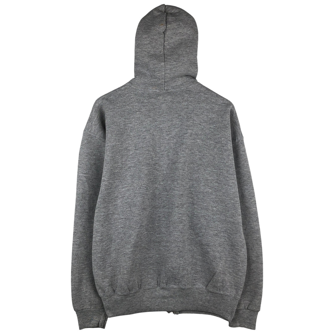 Vintage 90'S Russell Athletic full-zip sweatshirt, size L, men's cotton gray type Vintage Second Hand