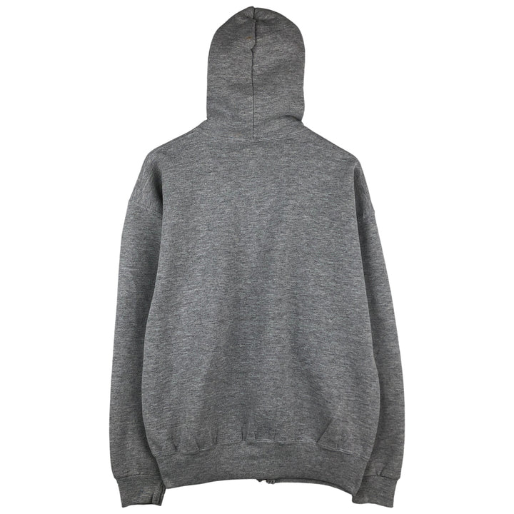 Vintage 90'S Russell Athletic full-zip sweatshirt, size L, men's cotton gray type Vintage Second Hand