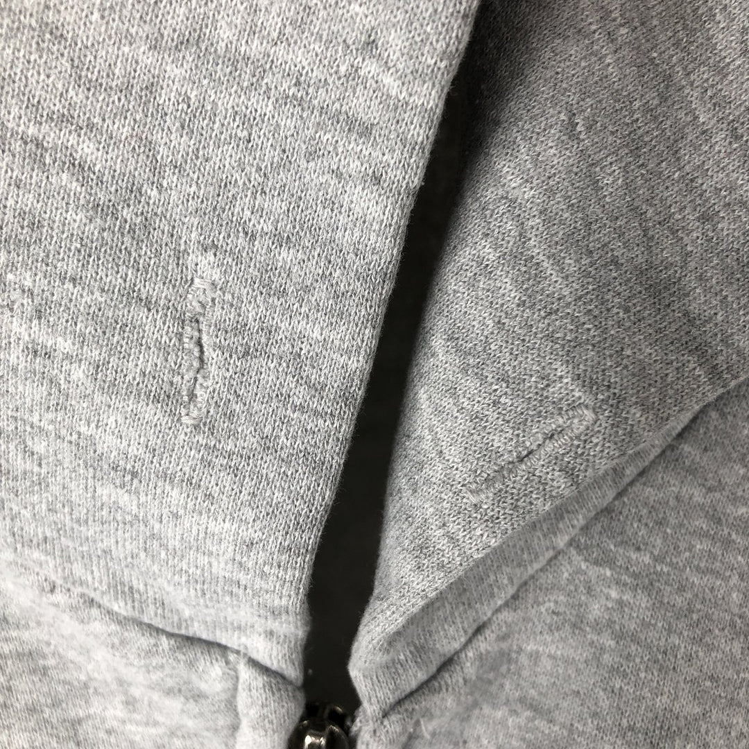 Vintage 90'S Russell Athletic full-zip sweatshirt, size L, men's cotton gray type Vintage Second Hand