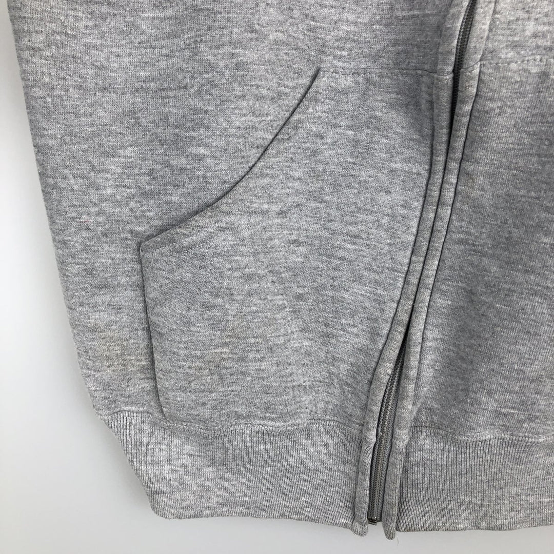 Vintage 90'S Russell Athletic full-zip sweatshirt, size L, men's cotton gray type Vintage Second Hand