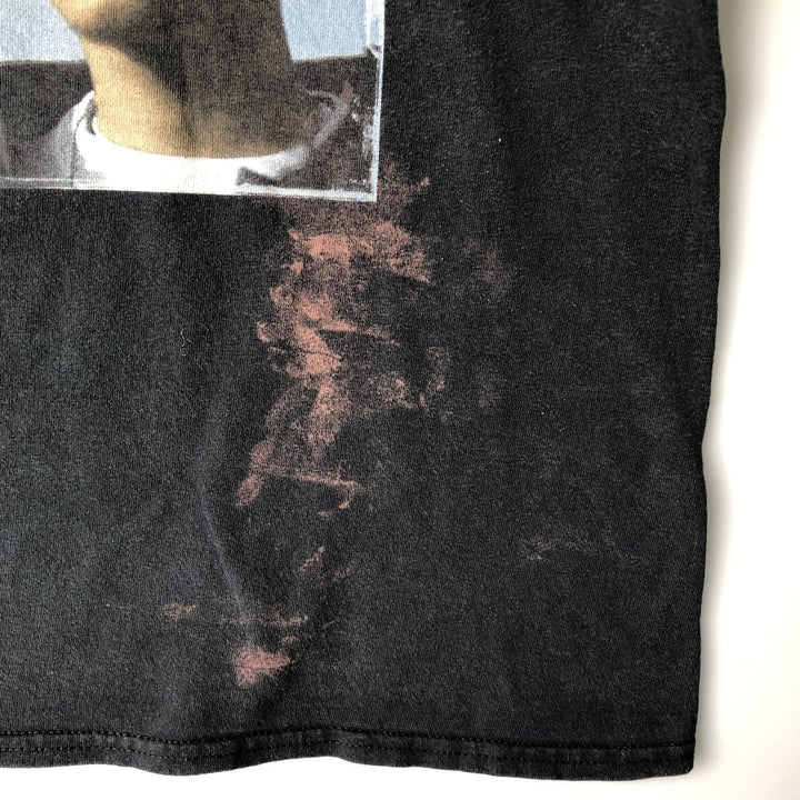 SNOOP DOGG Snoop Dogg Rap T-shirt Rap T Men's L size cotton black type Vintage Second Hand