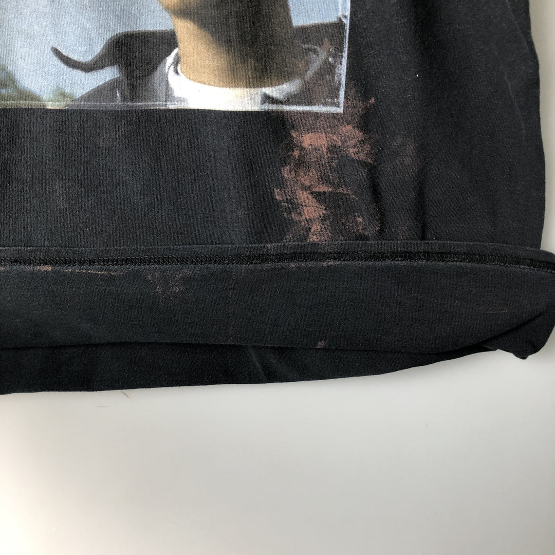 SNOOP DOGG Snoop Dogg Rap T-shirt Rap T Men's L size cotton black type Vintage Second Hand