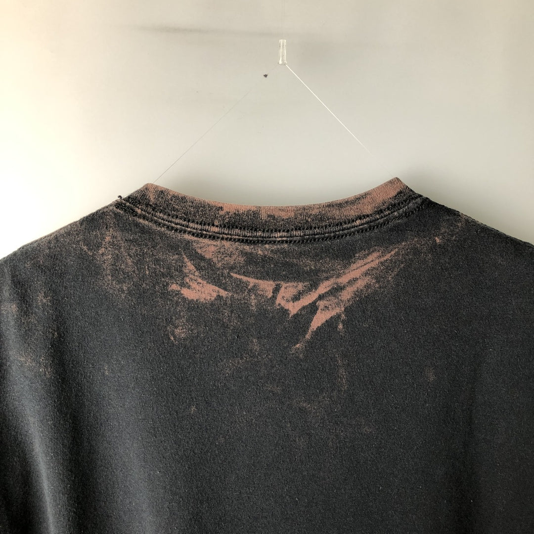 SNOOP DOGG Snoop Dogg Rap T-shirt Rap T Men's L size cotton black type Vintage Second Hand