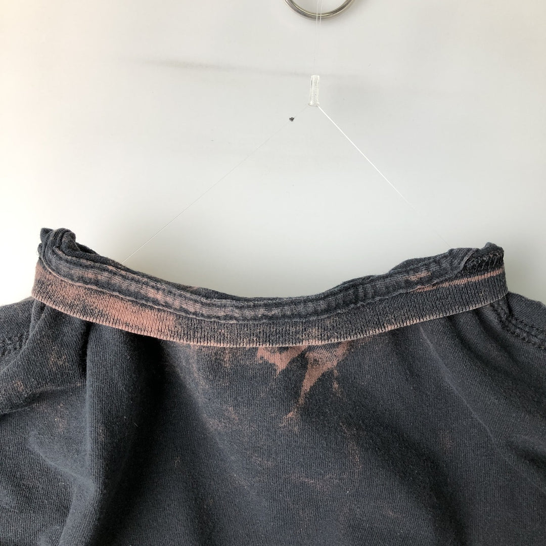 SNOOP DOGG Snoop Dogg Rap T-shirt Rap T Men's L size cotton black type Vintage Second Hand