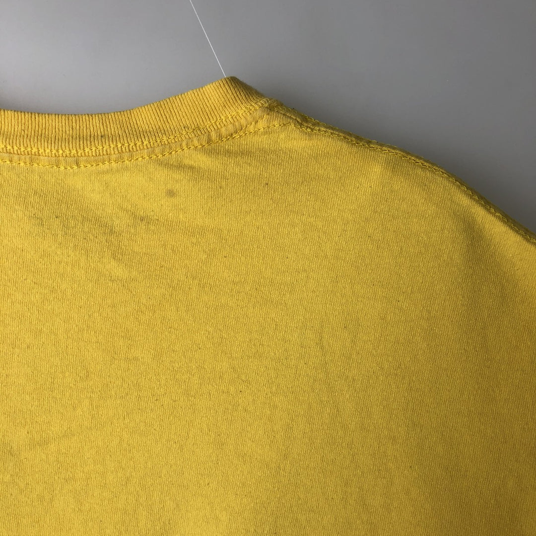 THE1975 The Nineteen Seventy-Five Band T-Shirt, Men's Size Medium unclear lemon yellow Vintage Second Hand