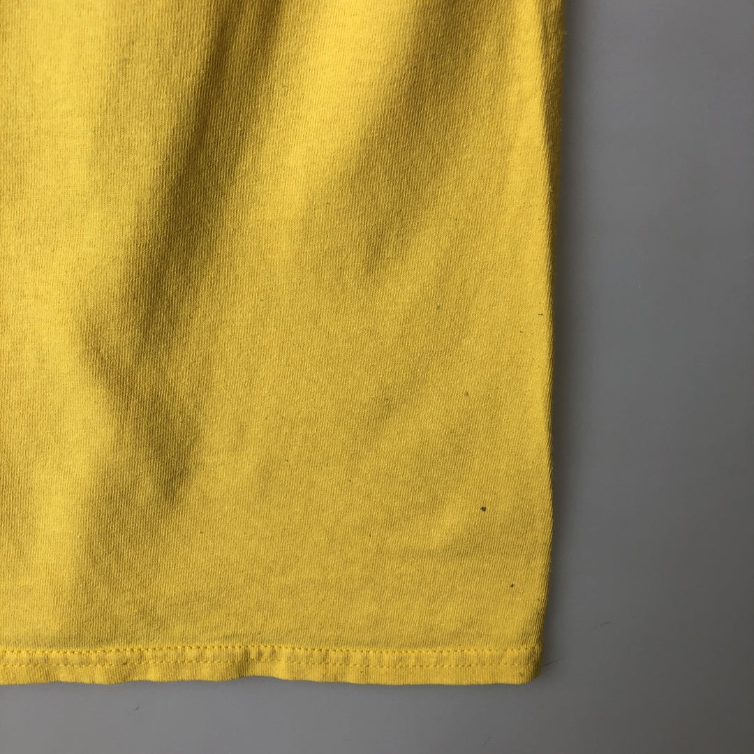 THE1975 The Nineteen Seventy-Five Band T-Shirt, Men's Size Medium unclear lemon yellow Vintage Second Hand