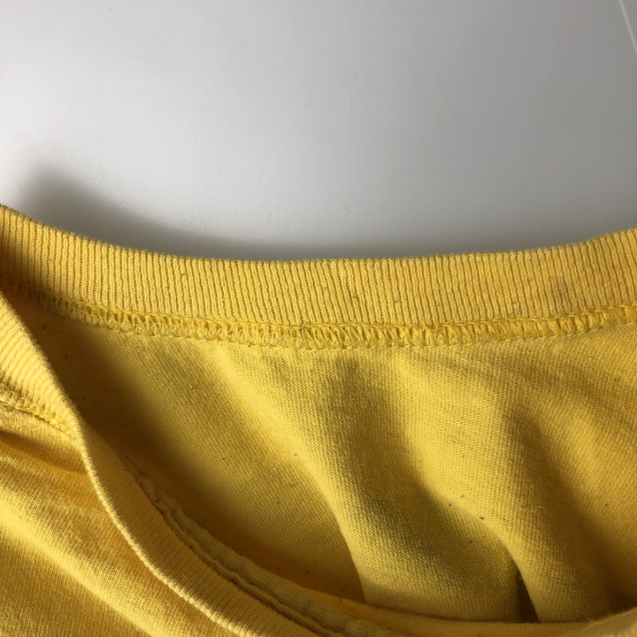 THE1975 The Nineteen Seventy-Five Band T-Shirt, Men's Size Medium unclear lemon yellow Vintage Second Hand