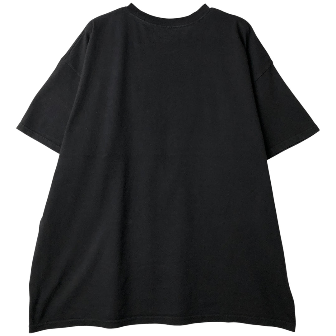 Authentic Classics Skull Pattern Kanye West Rap T-Shirt, Men's XXL cotton black type Vintage Second Hand