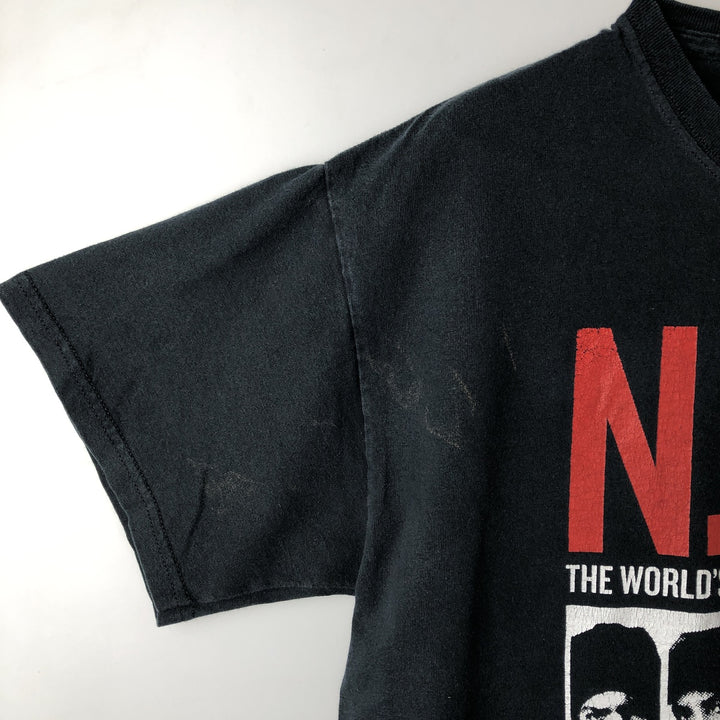 Gildan NWA Band T-Shirt, Men's Size L cotton black type Vintage Second Hand