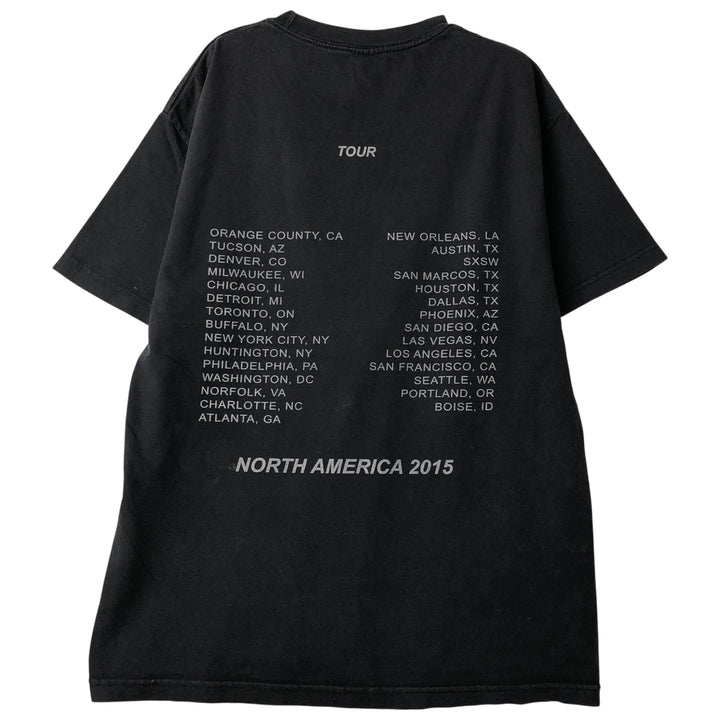 TRAVIS SCOTT Travis Scott Rap T-shirt, Men's Size L cotton black type Vintage Second Hand