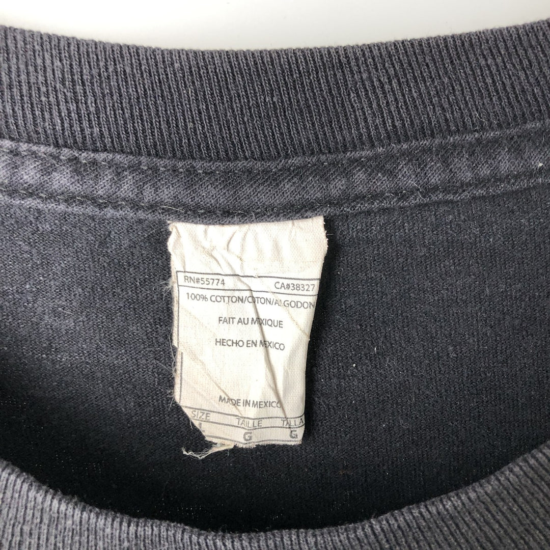 TRAVIS SCOTT Travis Scott Rap T-shirt, Men's Size L cotton black type Vintage Second Hand