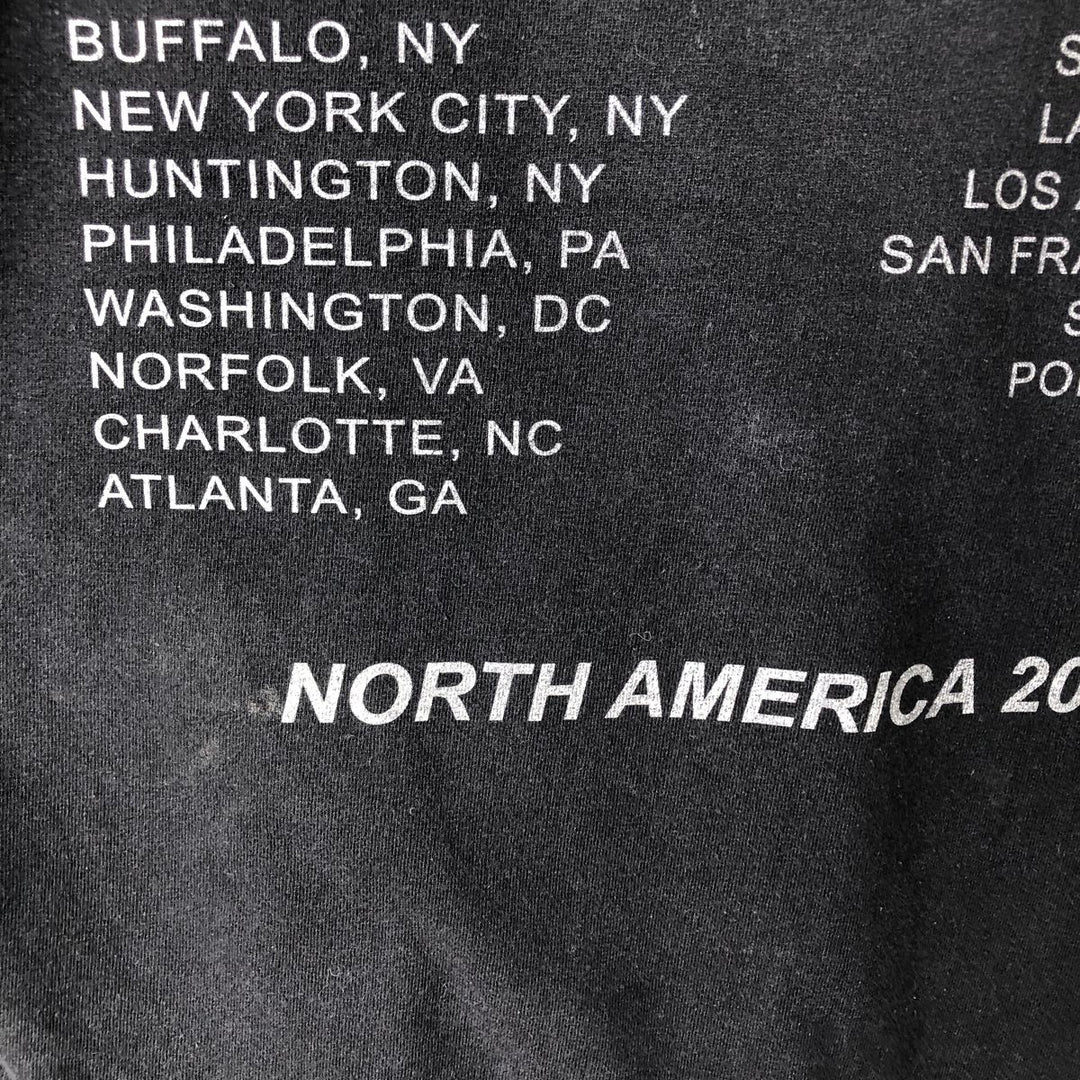 TRAVIS SCOTT Travis Scott Rap T-shirt, Men's Size L cotton black type Vintage Second Hand