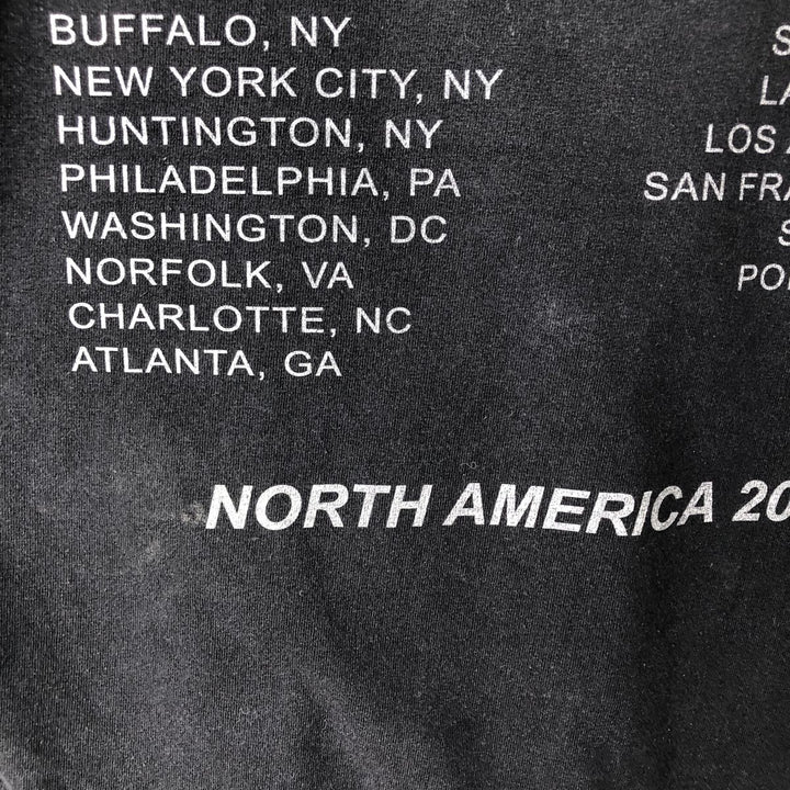 TRAVIS SCOTT Travis Scott Rap T-shirt, Men's Size L cotton black type Vintage Second Hand