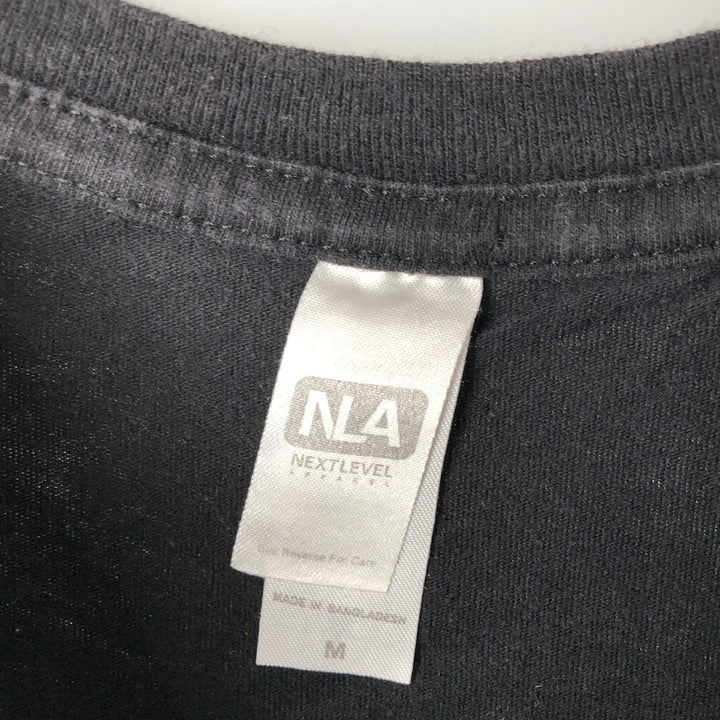 NEXT LEVEL Jane's Addiction Nine Inch Nails Band T-Shirt, Men's Size Medium cotton black type Vintage Second Hand