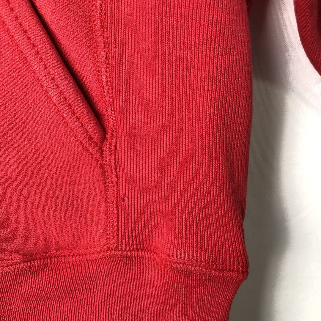 Vintage 90'S Lee Superweight Cotton College Pullover Hoodie, Made in USA, Men's XL cotton red type Vintage Second Hand