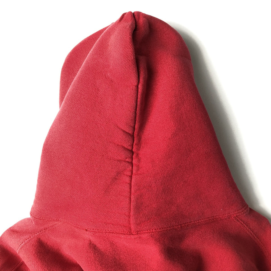 Vintage 90'S Lee Superweight Cotton College Pullover Hoodie, Made in USA, Men's XL cotton red type Vintage Second Hand