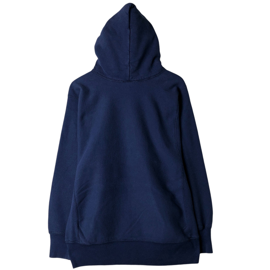 Vintage 90'S CAMBER College Pullover Hoodie, Made in USA, Size M, Men's cotton navy blue type Vintage Second Hand
