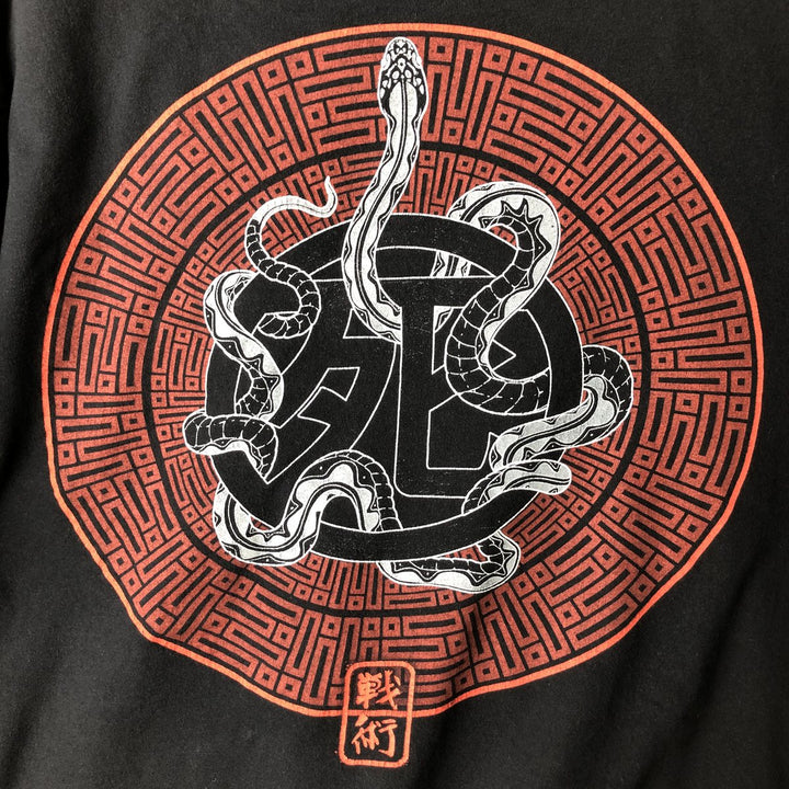 IRON MAIDEN Skull Pattern Band T-shirt, Men's XL size cotton black type Vintage Second Hand