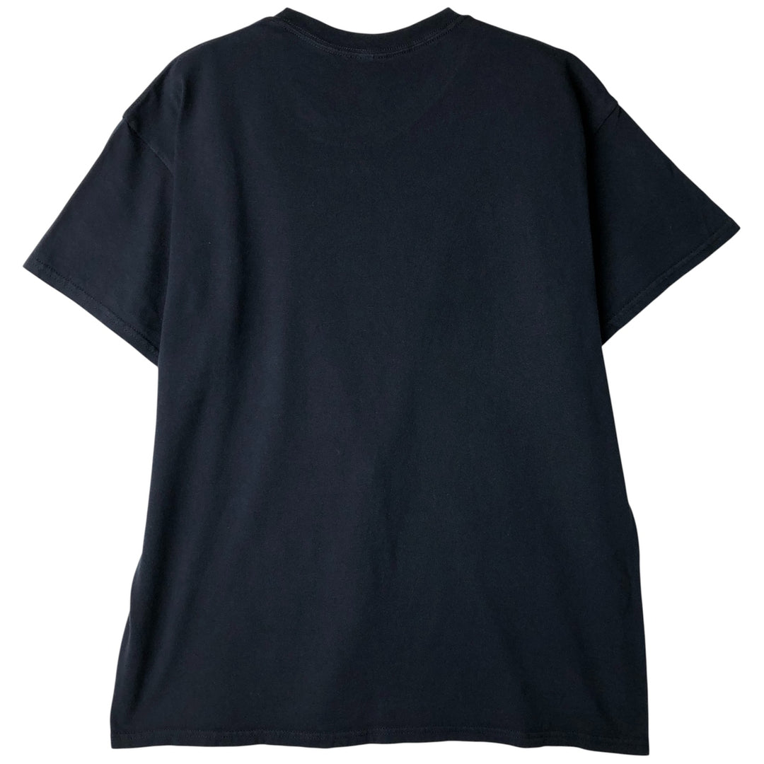 JUICE WRLD Juice World Rap T-shirt Rap T Men's L size cotton black type Vintage Second Hand