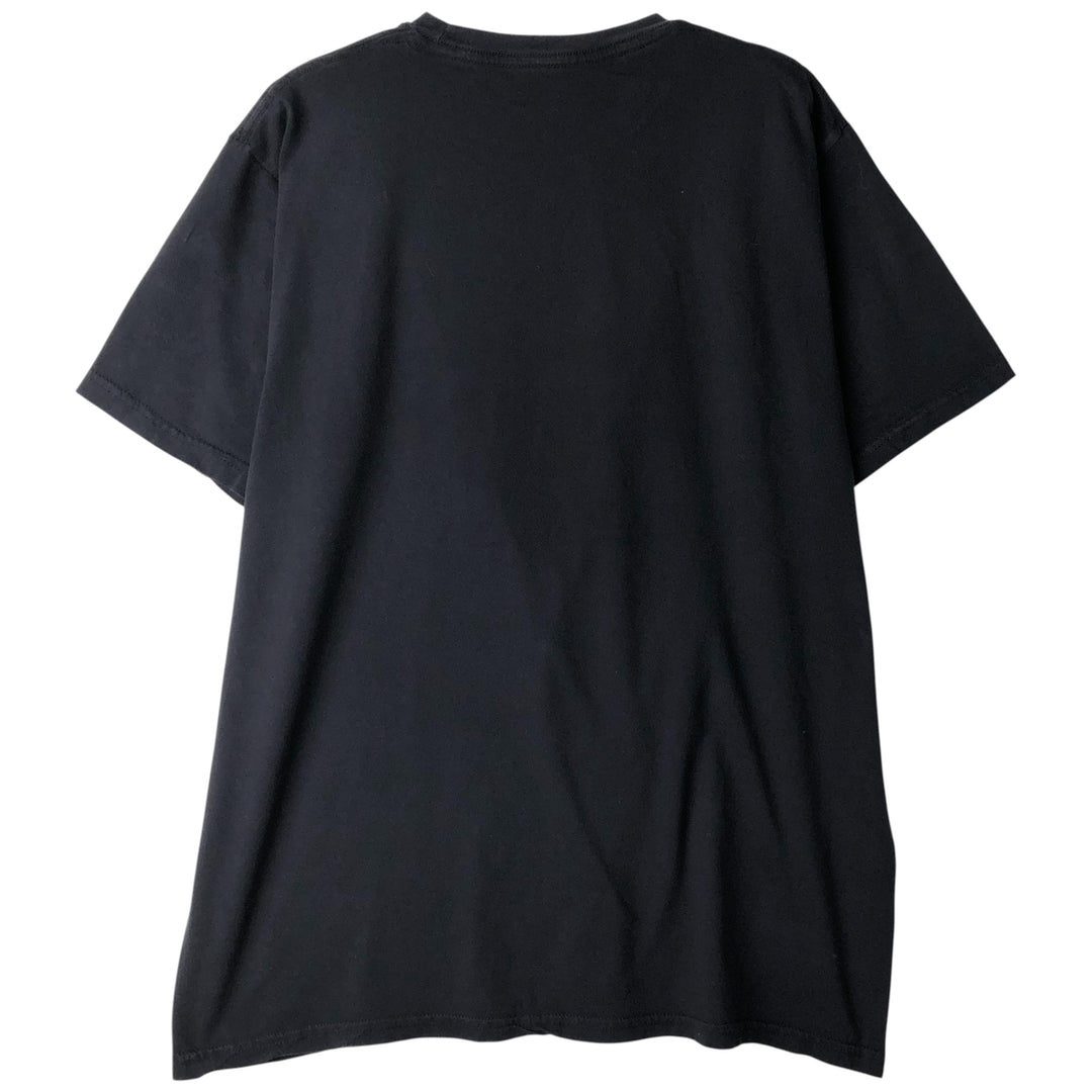 The Rolling Stones Band T-shirt, Band T, Men's L size cotton black type Vintage Second Hand