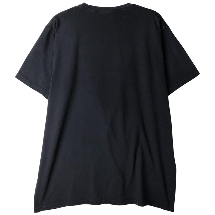 The Rolling Stones Band T-shirt, Band T, Men's L size cotton black type Vintage Second Hand