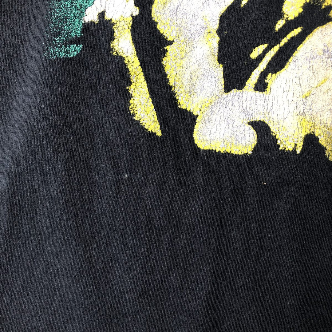 ICE CUBE Rap T-shirt, Men's L size cotton black type Vintage Second Hand