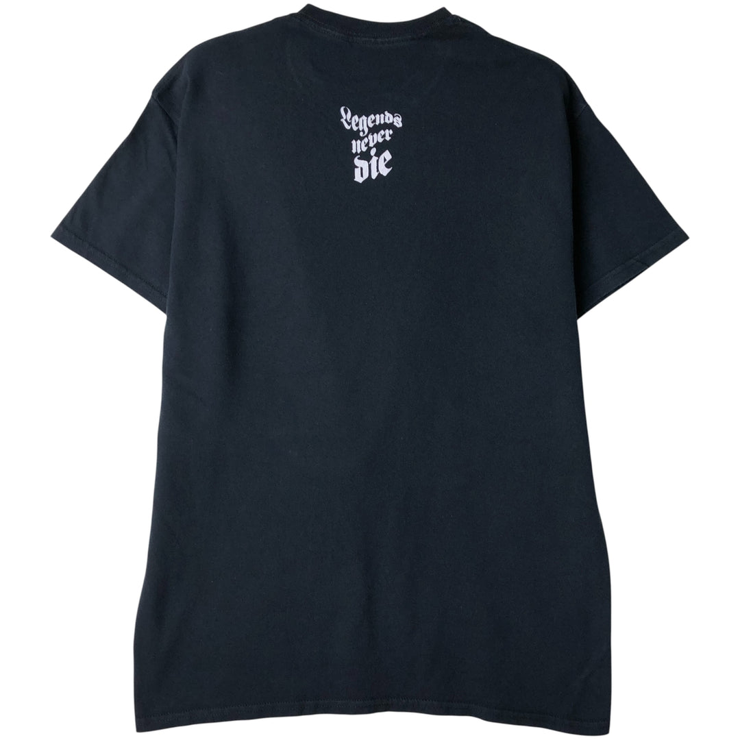 JUICE WRLD Rap T-shirt, Men's Size Medium cotton black type Vintage Second Hand