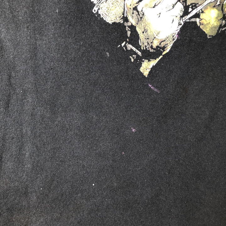 SLIPKNOT Slipknot Band T-shirt, Band T, Men's M size unclear black type Vintage Second Hand
