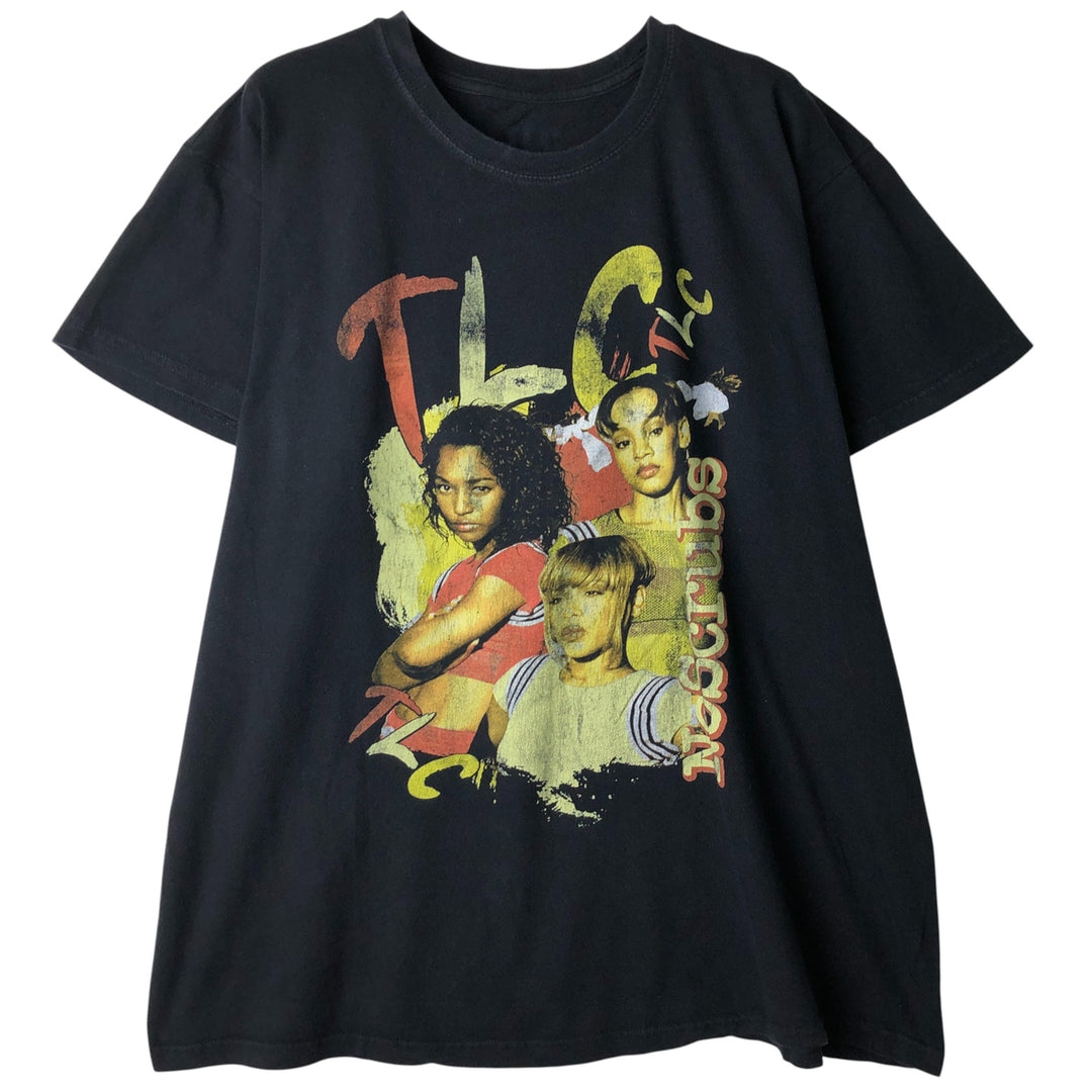 TLC Rap T-Shirt, Men's XL unclear black type Vintage Second Hand