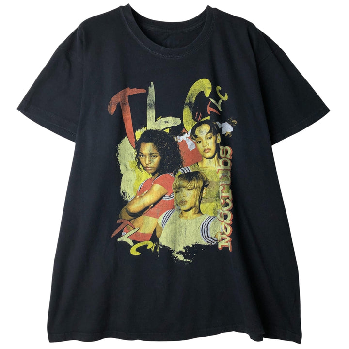 TLC Rap T-Shirt, Men's XL unclear black type Vintage Second Hand