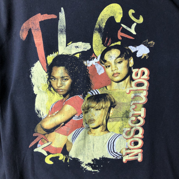 TLC Rap T-Shirt, Men's XL unclear black type Vintage Second Hand