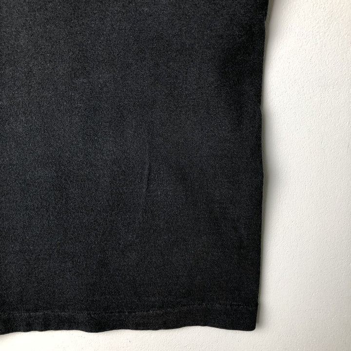 Band T-shirt, Made in USA, Men's Size L cotton black type Vintage Second Hand