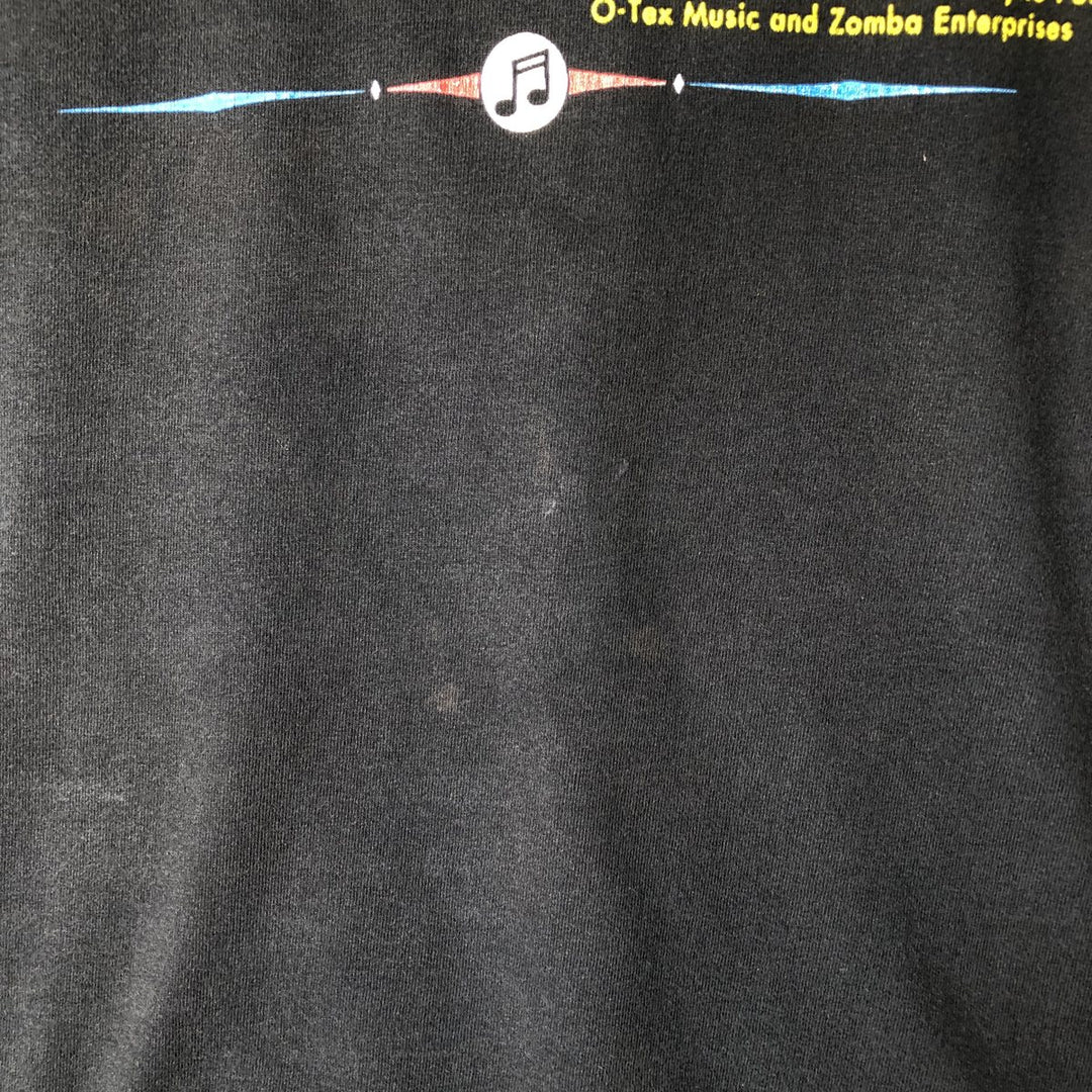 Band T-shirt, Made in USA, Men's Size L cotton black type Vintage Second Hand