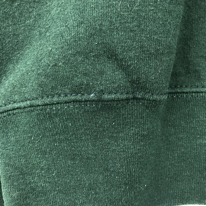 90'S Fruit of the Loom Green Bay Packers Logo Sweatshirt, Made in USA, Men's XL, Vintage cotton Green type dark green Vintage Second Hand