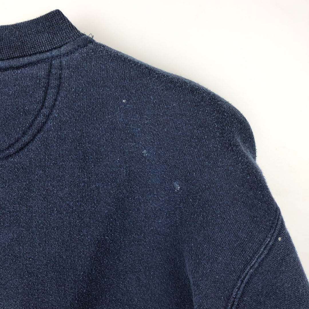Vintage '90'S Logo Seven NFL Dallas Cowboys Print Sweatshirt, Men's Size Large cotton navy blue type Vintage Second Hand