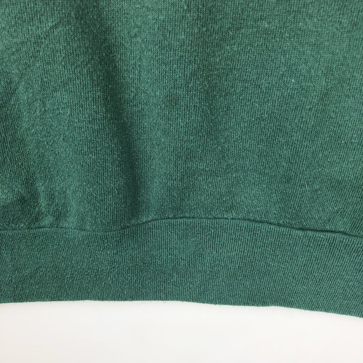 Vintage Delta Green Bay Packers logo sweatshirt, Made in USA, Men's XL polyester Green type dark green Vintage Second Hand