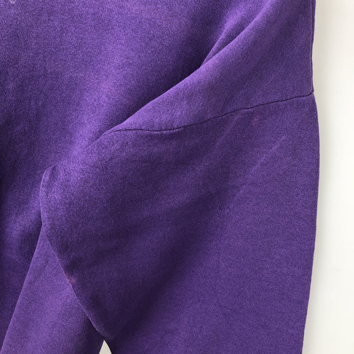 Vintage 90'S LOGO 7. INC. Los Angeles Lakers sweatshirt, Made in USA, Men's Size L cotton purple type Vintage Second Hand