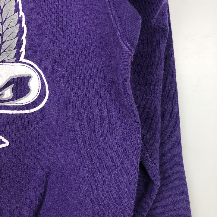 Vintage 90'S Los Angeles Lakers TRENCH sweatshirt, made in the USA, size M, men's polyester purple type Vintage Second Hand