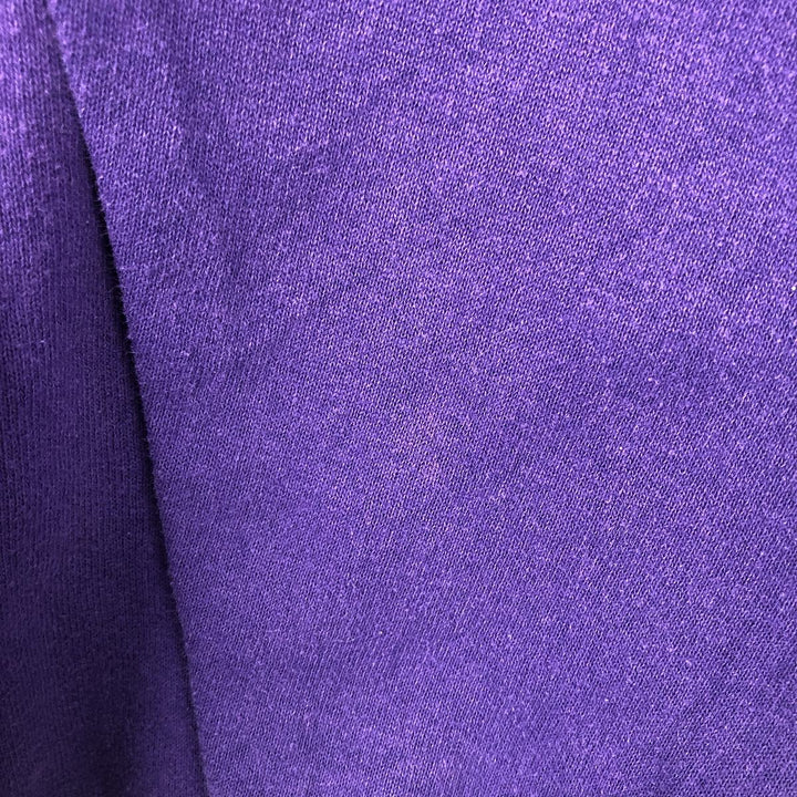 Vintage 90'S Los Angeles Lakers TRENCH sweatshirt, made in the USA, size M, men's polyester purple type Vintage Second Hand