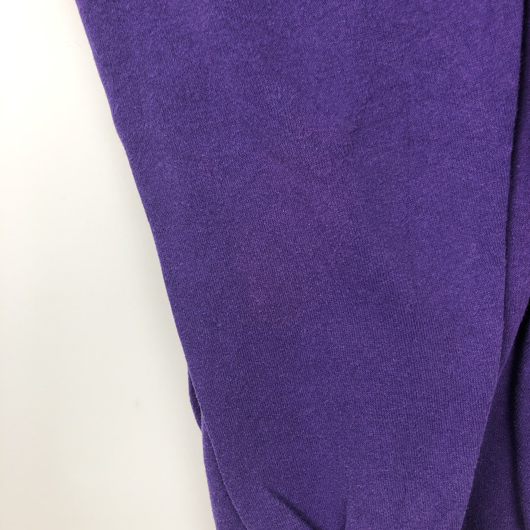 Vintage 90'S Los Angeles Lakers TRENCH sweatshirt, made in the USA, size M, men's polyester purple type Vintage Second Hand